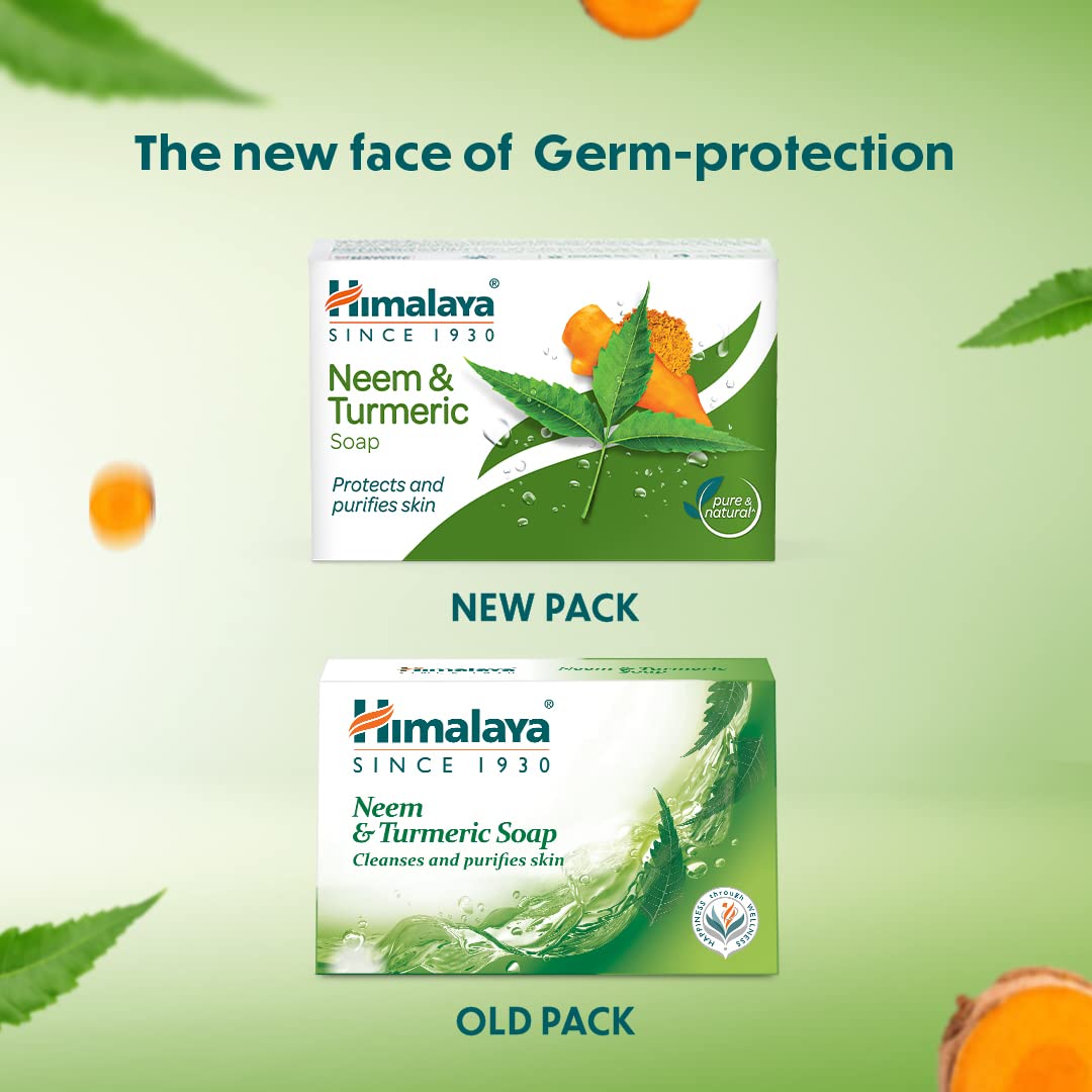 Himalaya Neem & Turmeric Soap-125g thumbnail 5