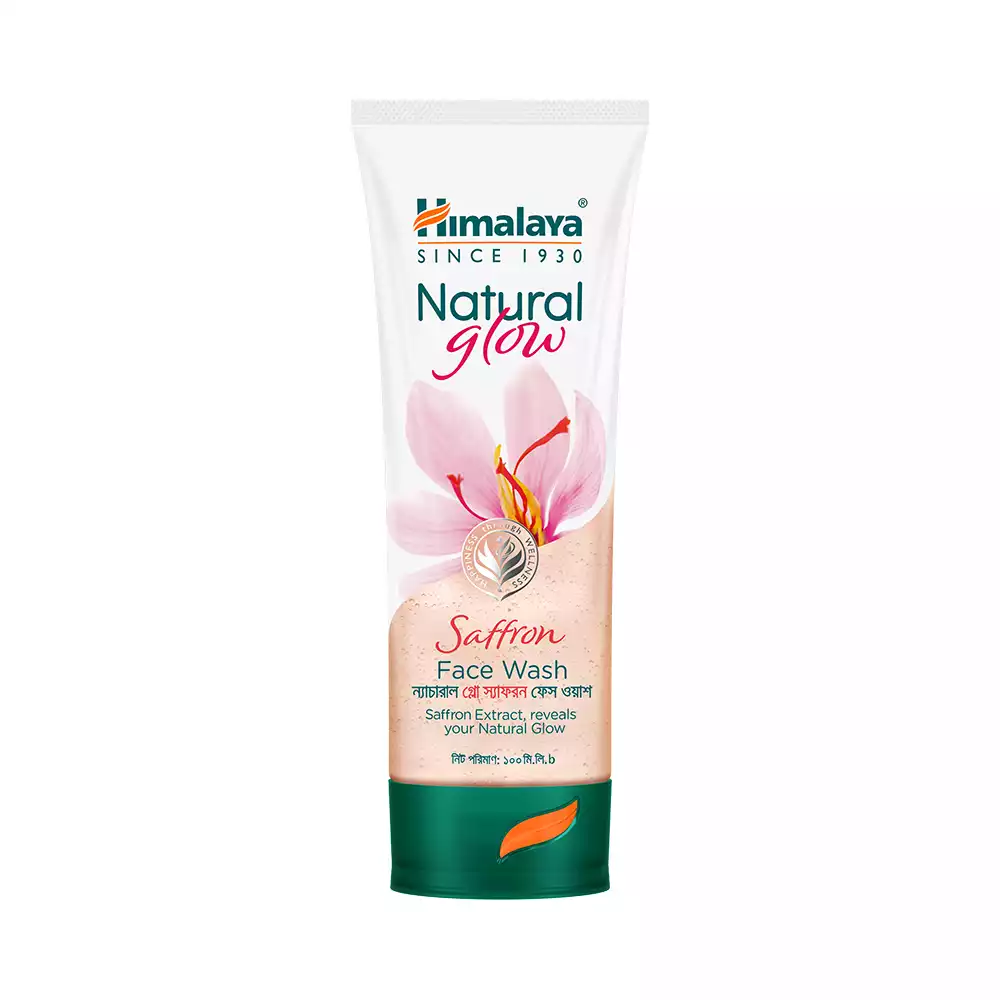 Himalaya Natural Glow Saffron Face Wash-100ml
