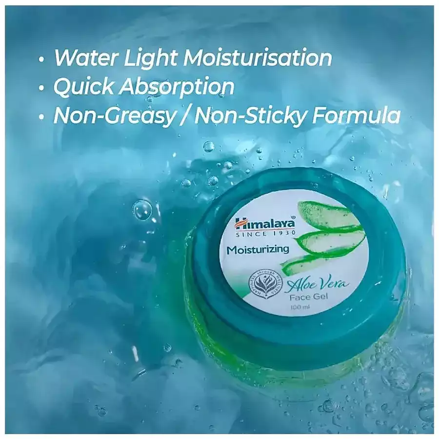 Himalaya Moisturizing Aloe Vera Face Gel-100ml thumbnail 3