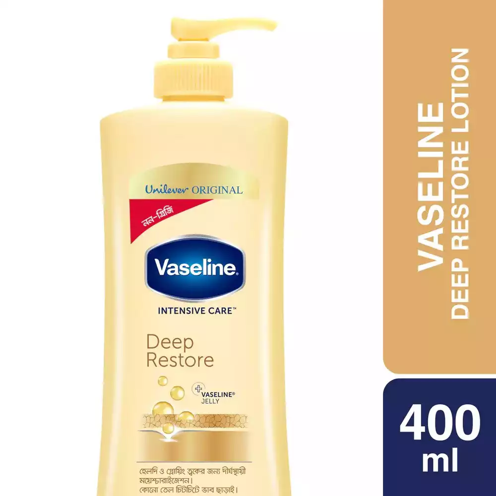 Vaseline Lotion Intensive Care Deep Restore-400ml thumbnail 5