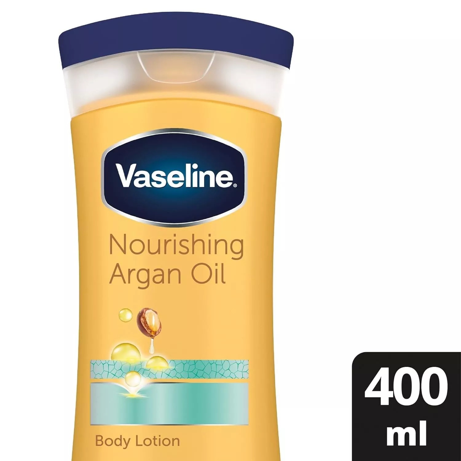 Vaseline Intensive Care Body Lotion Nourishing Argan Oil for Dry Skin-400ml
