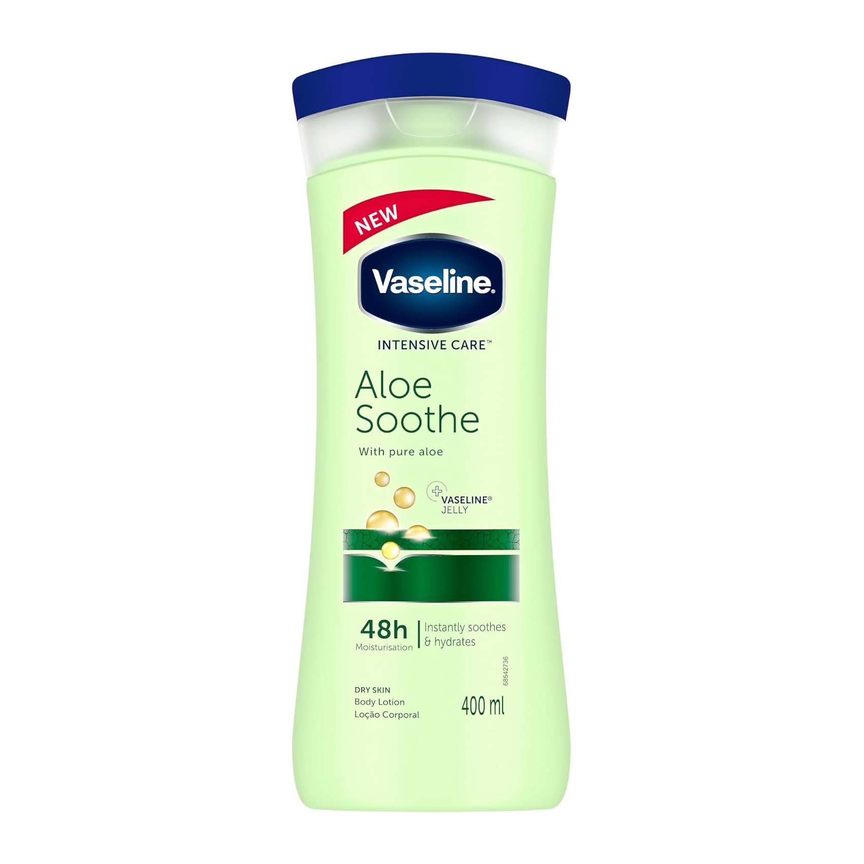 Vaseline Intensive Care Body Lotion Aloe Soothe with Pure Aloe-400ml