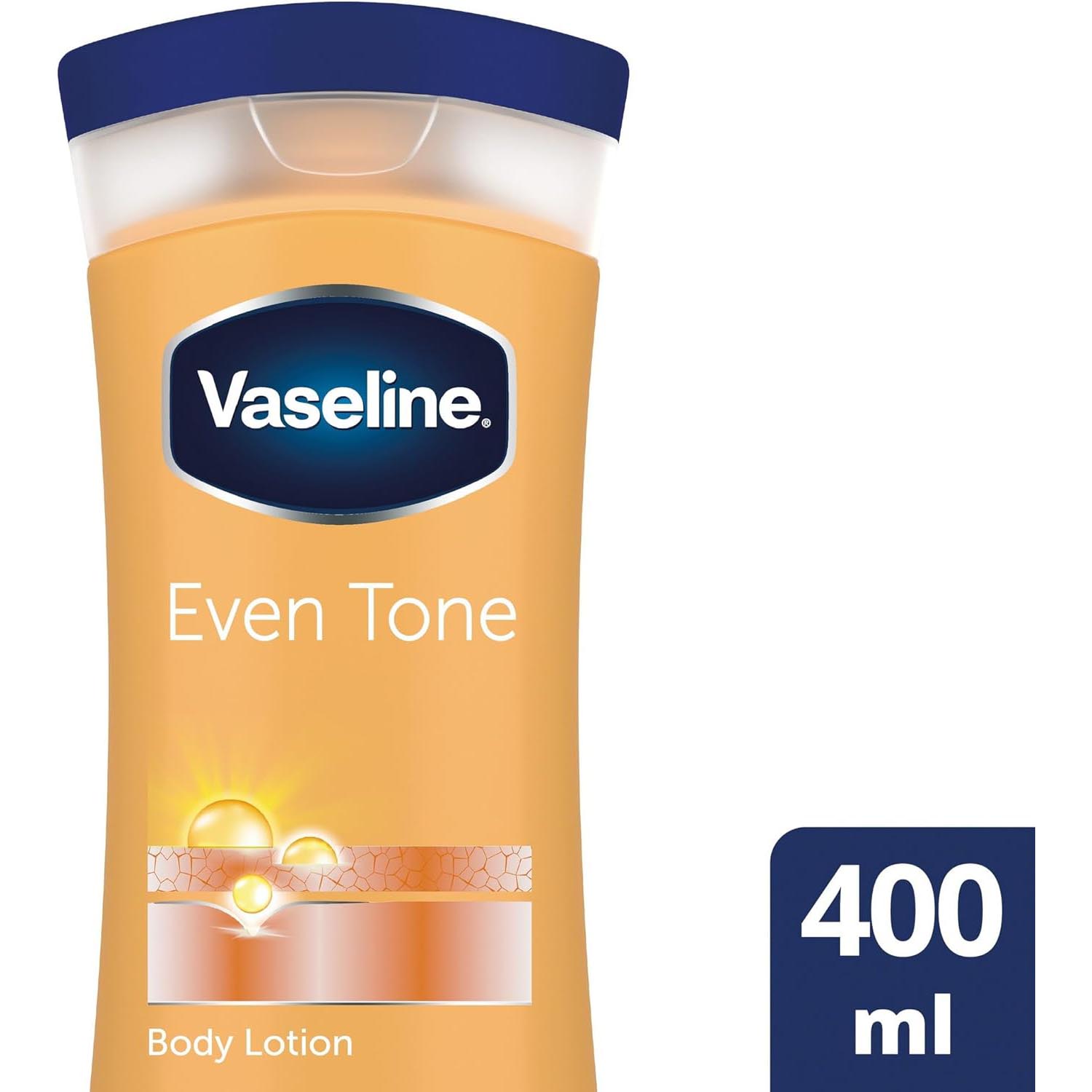 Vaseline Intensive Care Even Tone Body Lotion with Vitamin B3 & SPF 10-400ml