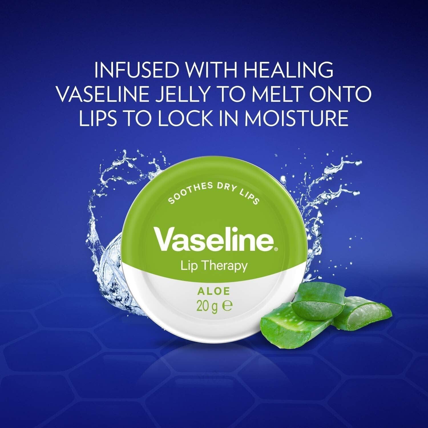Vaseline Aloe Vera Lip Therapy-20g thumbnail 3