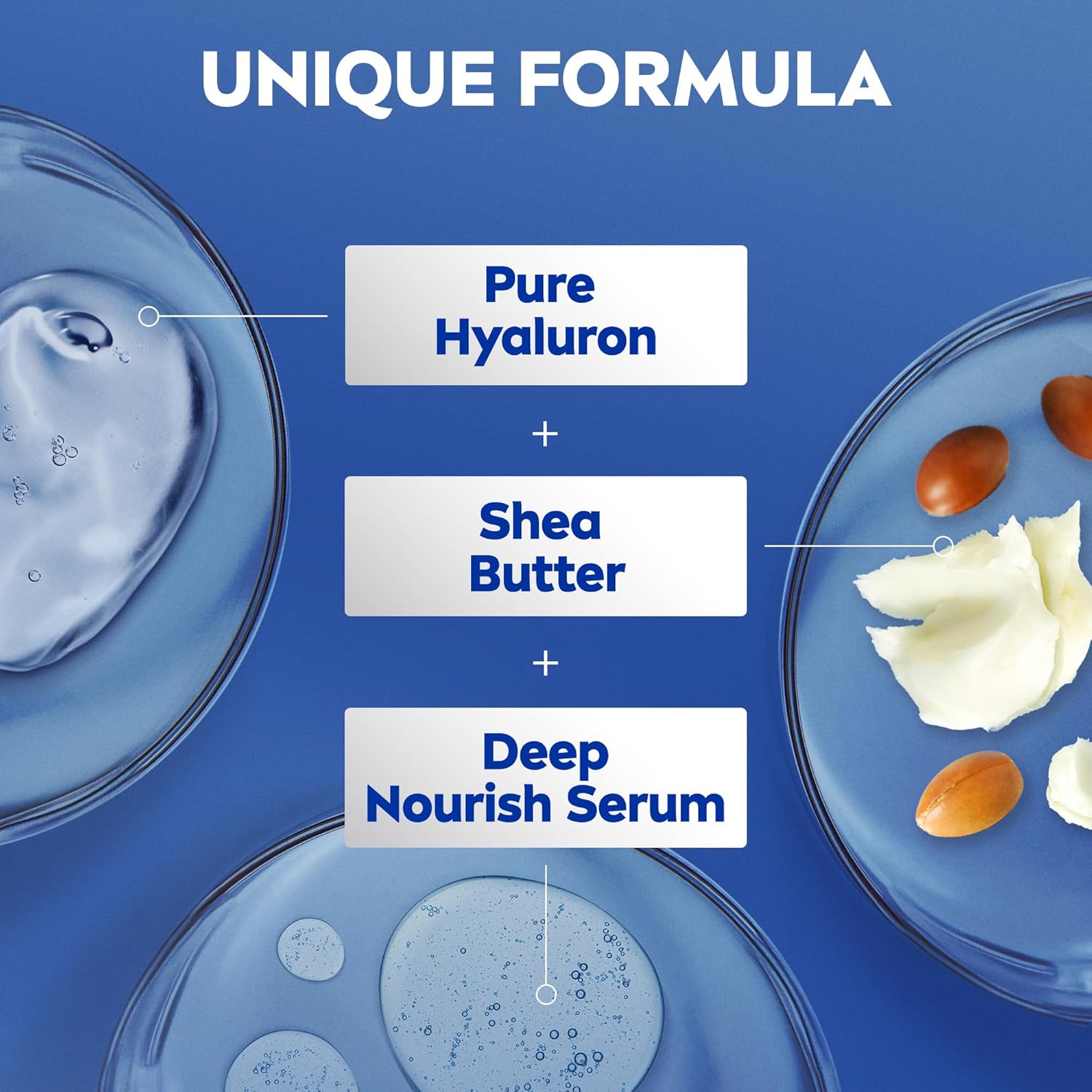 Nivea Smooth Sensation 48h Shea Butter Deep Moisture Body Lotion for Dry Skin-625ml thumbnail 5