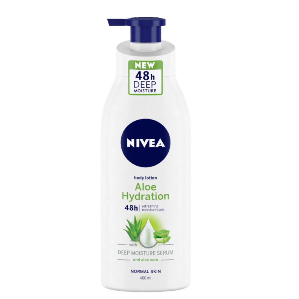 NIVEA Aloe Hydration Body Lotion with Deep Moisture Serum-400ml