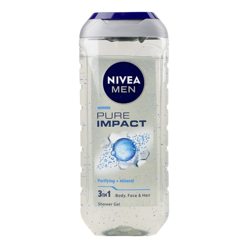 Nivea Men Pure Impact Shower Gel-250ml