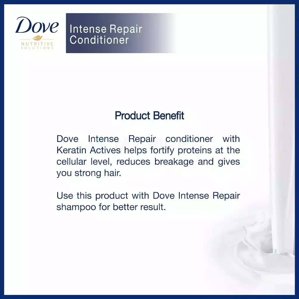 Dove Conditioner Intense Repair-170ml thumbnail 4
