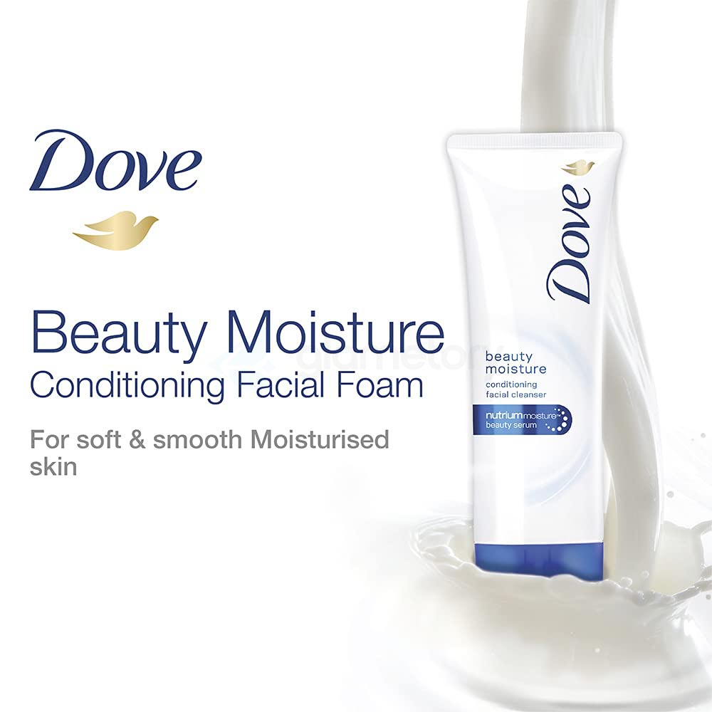 Dove Conditioning Facial Cleanser Beauty Moisture-100g thumbnail 4