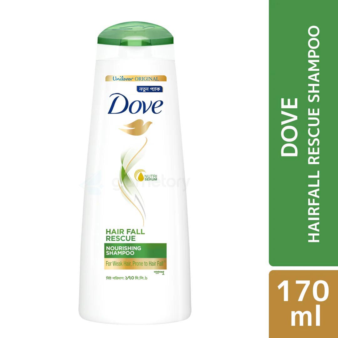 Dove Hair Fall Rescue Shampoo-170ml thumbnail 3