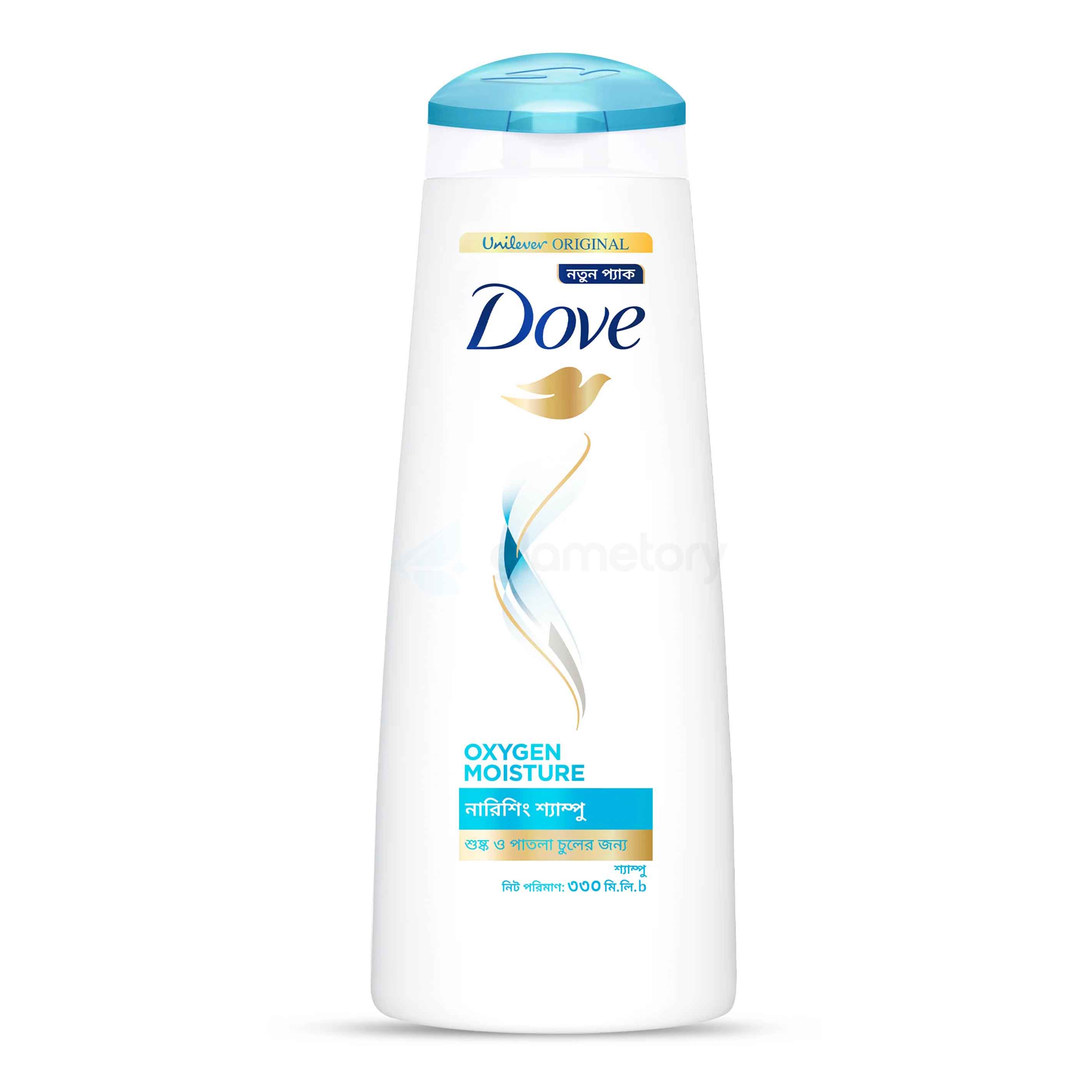 Dove Oxygen Moisture Shampoo-330ml