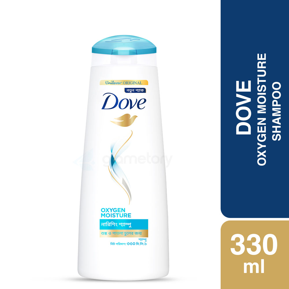 Dove Oxygen Moisture Shampoo-330ml