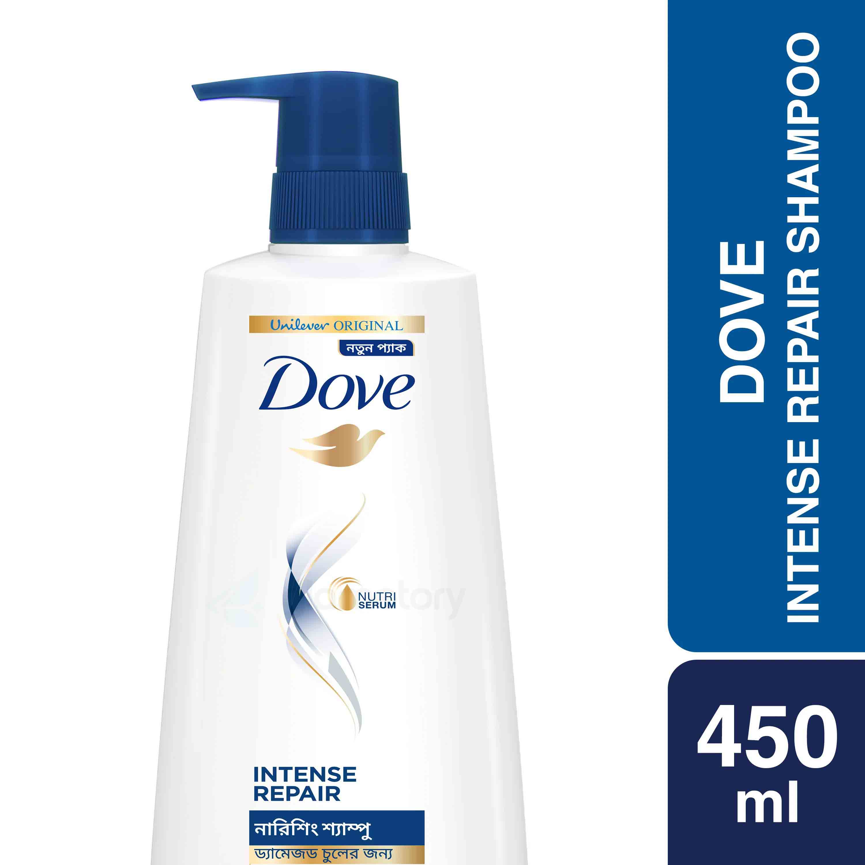 Dove Intense Repair Shampoo-450ml