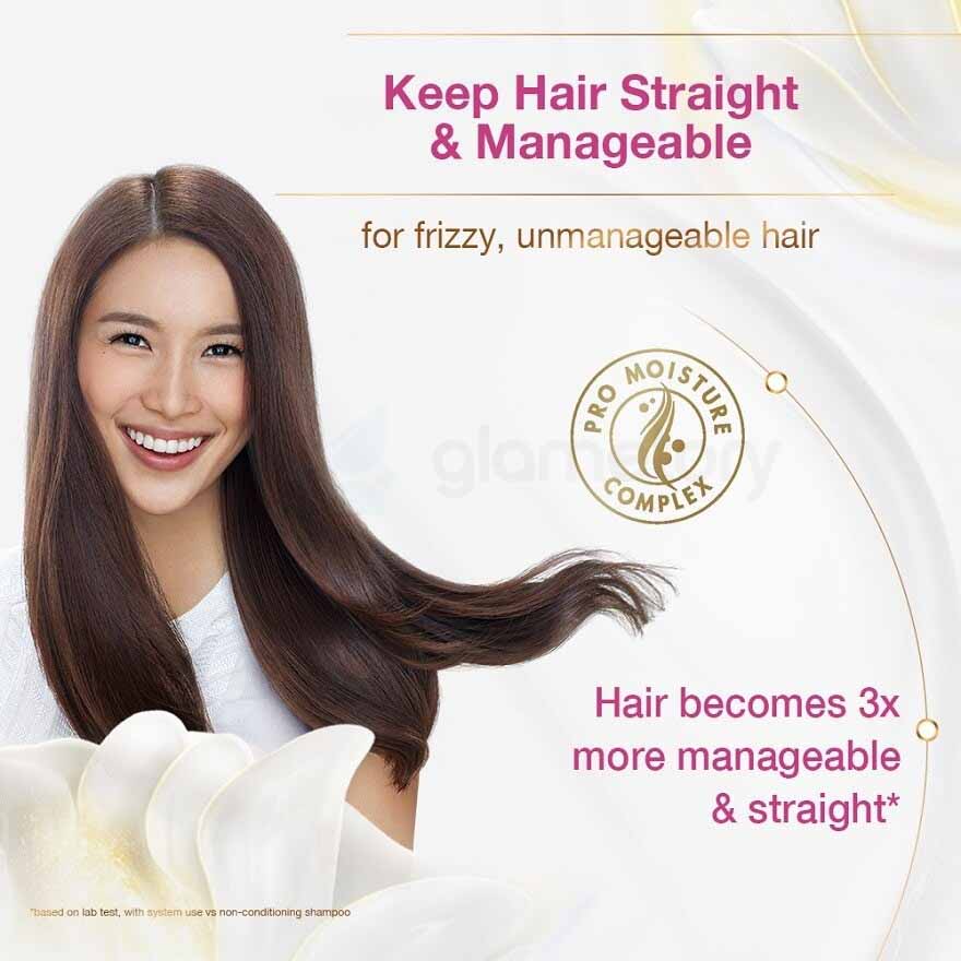Dove Ultra Care Straight & Silky Shampoo-330ml thumbnail 4
