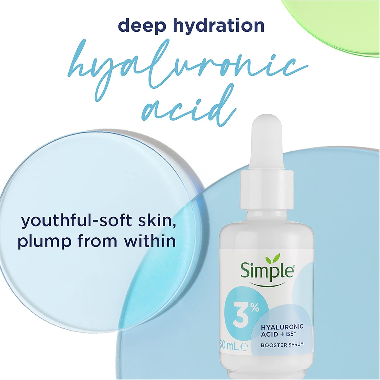 Simple Booster Serum 3% Hyaluronic Acid & B5-30ml thumbnail 4