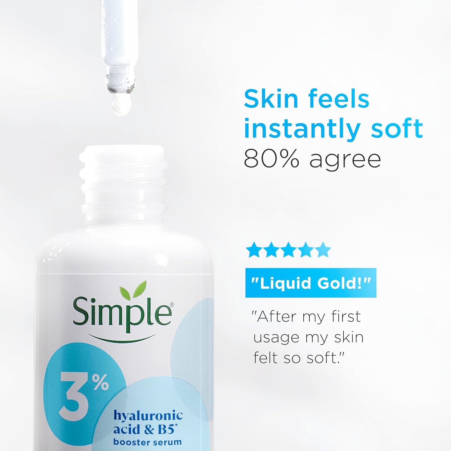 Simple Booster Serum 3% Hyaluronic Acid & B5-30ml thumbnail 6