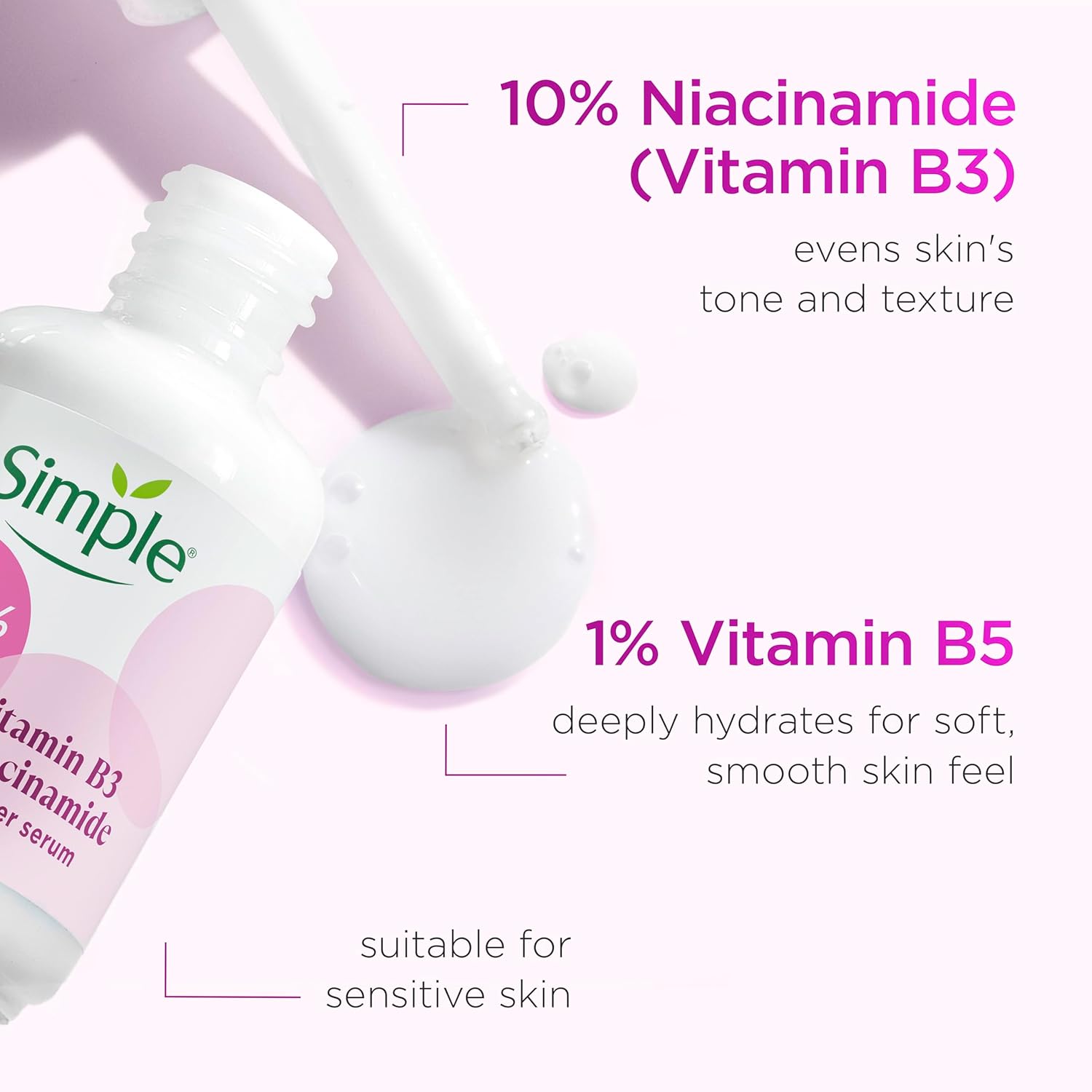 Simple Booster Serum 10% Vitamin B3 Niacinamide-30ml thumbnail 4