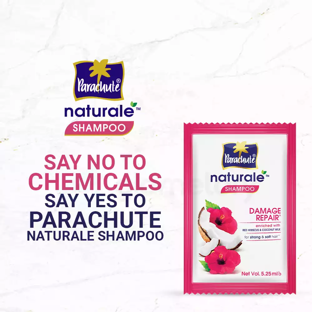 Parachute Naturale Shampoo Damage Repair-5.25ml 12pcs thumbnail 3