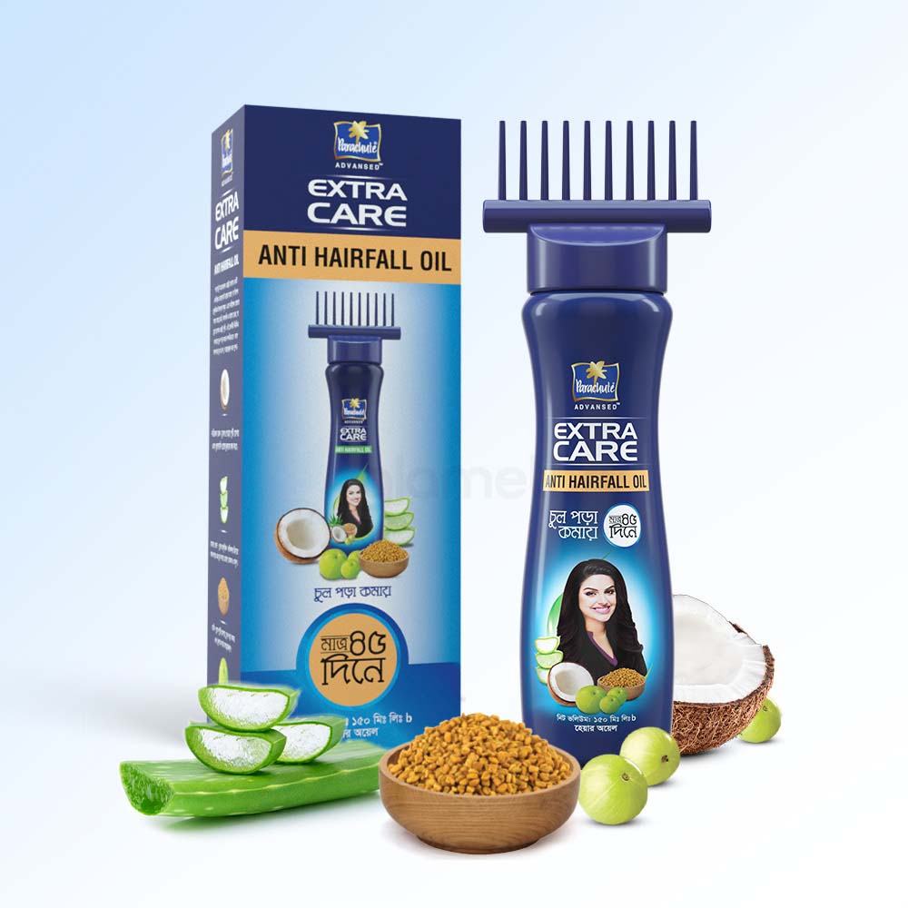 Parachute Advansed Extra Care Anti Hairfall Oil-75ml Root Applier thumbnail 3