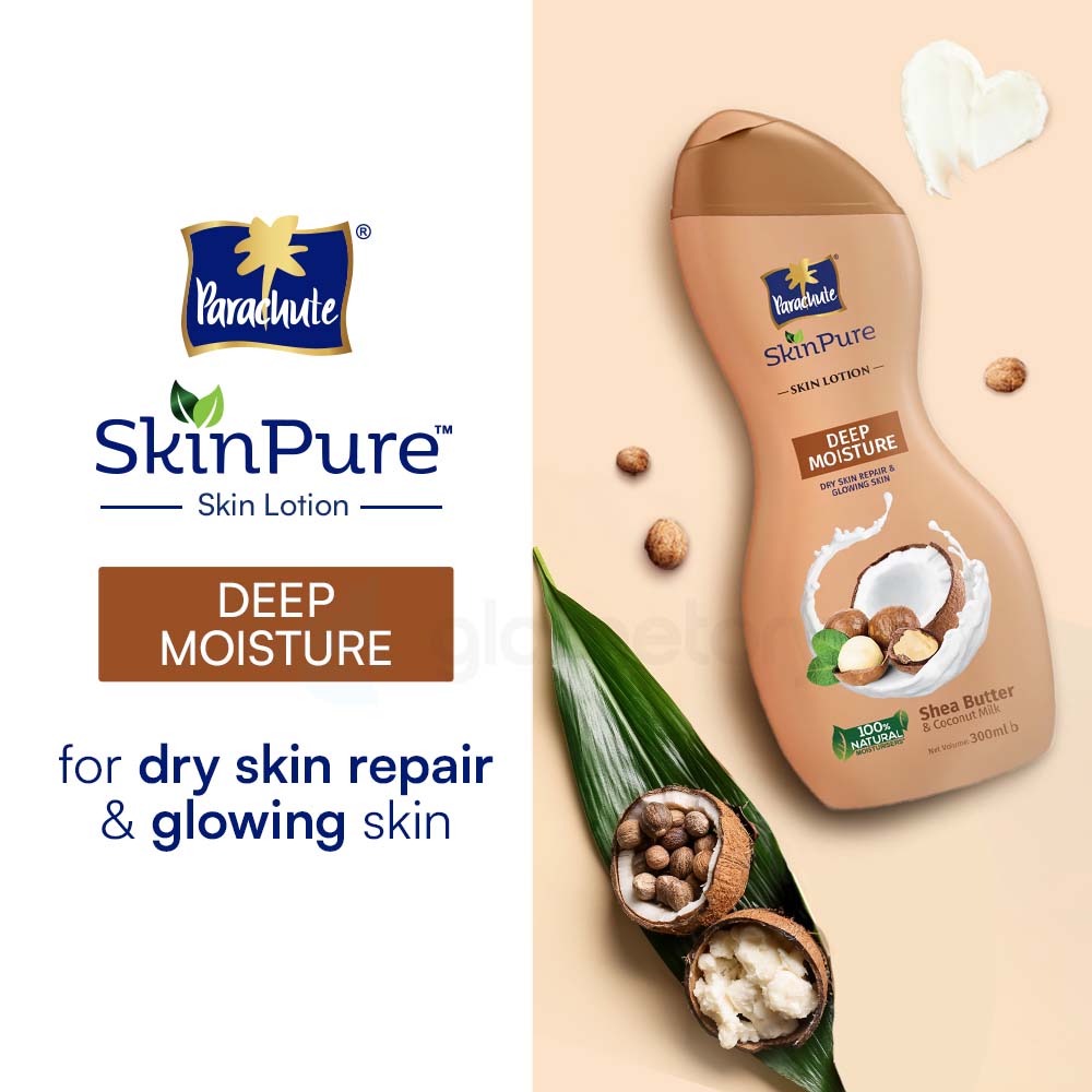 Parachute SkinPure Skin Lotion Deep Moisture-300ml thumbnail 3