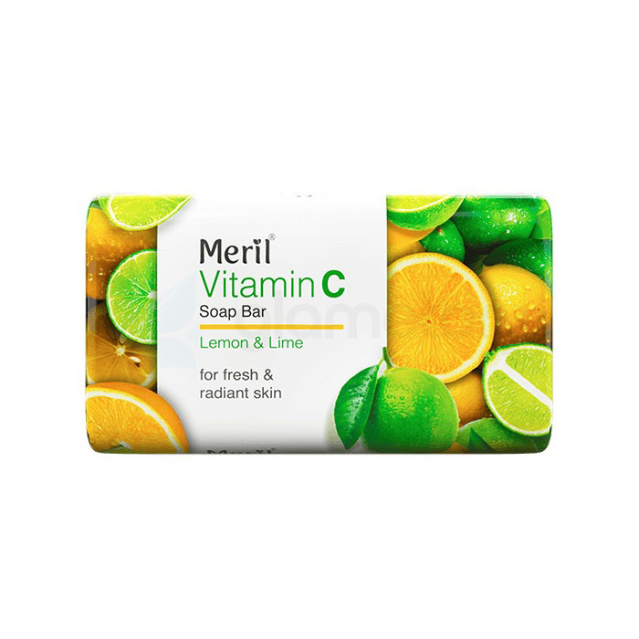 Meril Vitamin C Lemon & Lime Soap Bar-100g