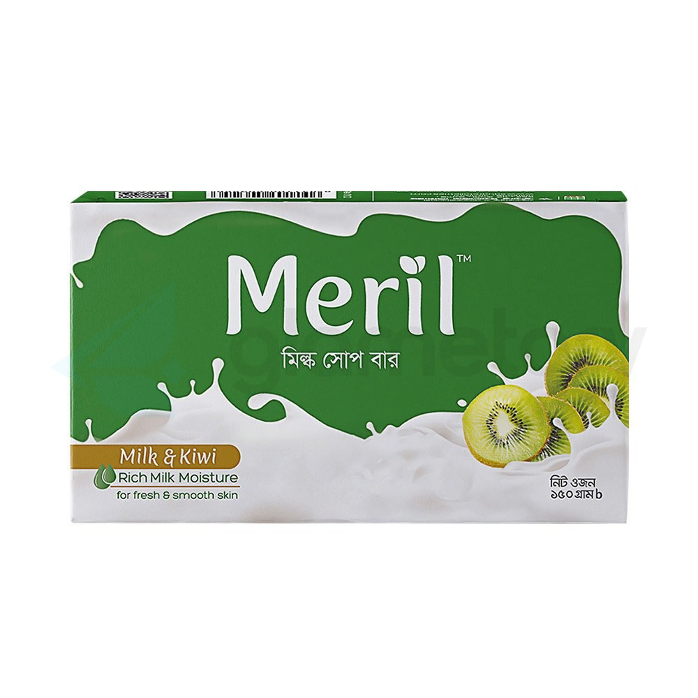 Meril Milk & Kiwi Soap Bar-150g