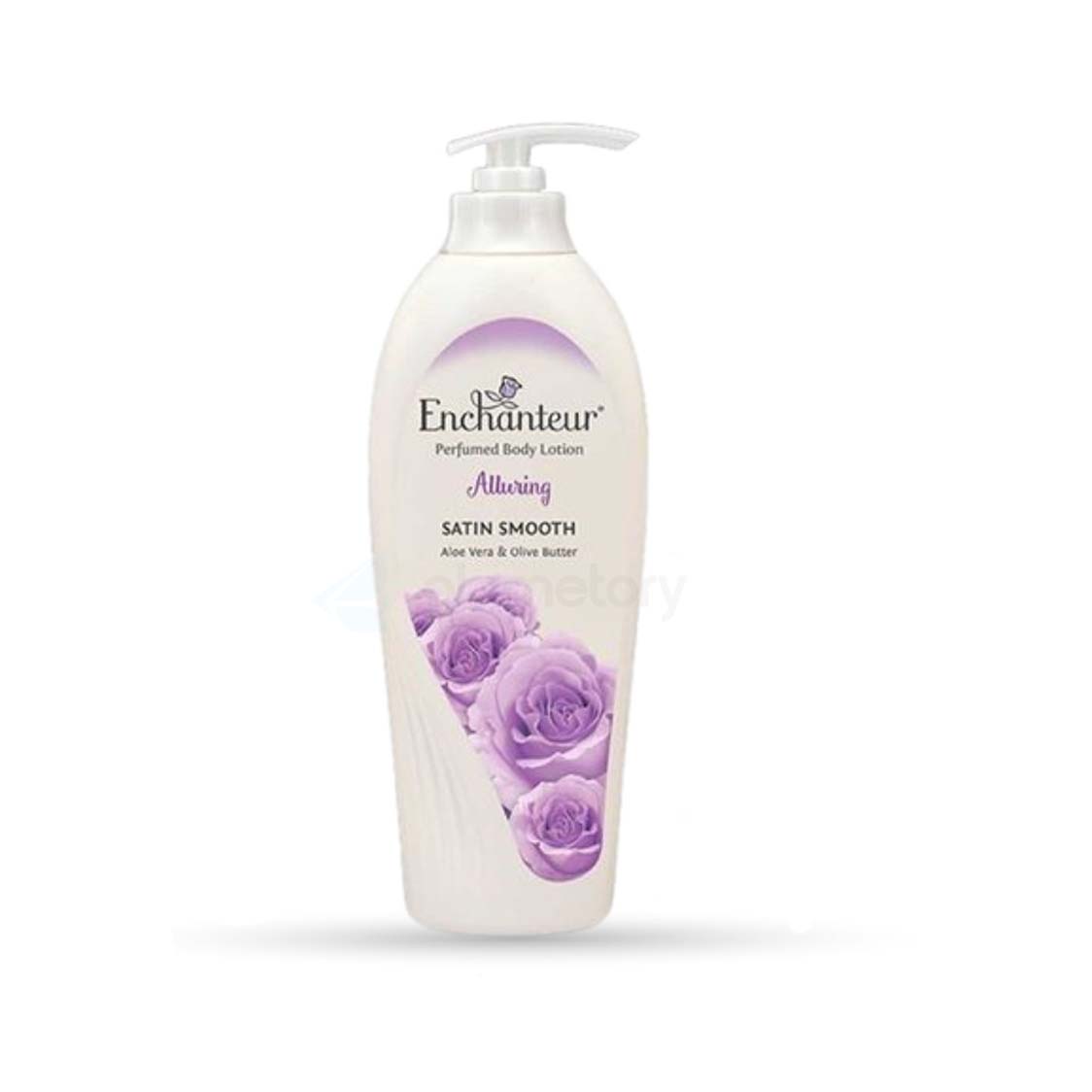 Enchanteur Alluring Perfumed Body Lotion Satin Smooth Aloe Vera & Olive Butter-500ml thumbnail 3