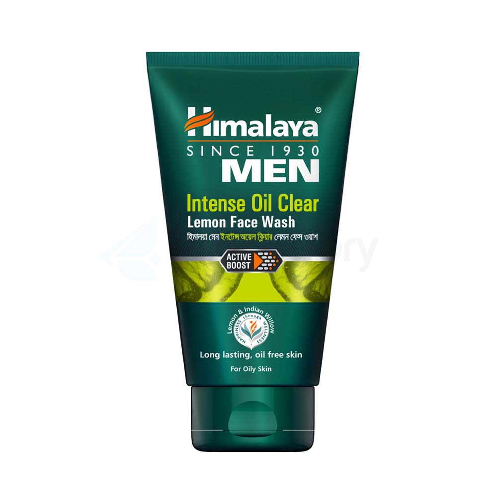 Himalaya Men Intense Oil Clear Lemon Face Wash-100ml