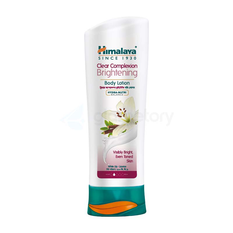 Himalaya Clear Complexion Brightening Body Lotion White Lily Licorice-200ml