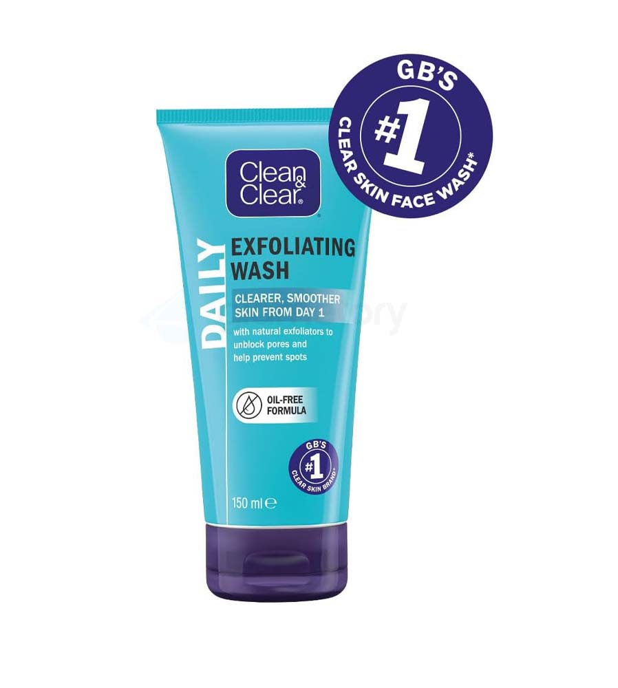 Clean & Clear Daily Exfoliating Wash-150ml