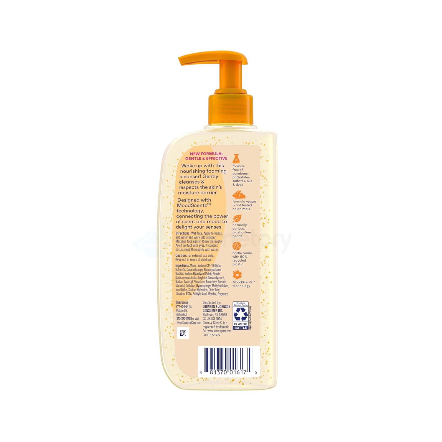 Clean & Clear Morning Burst facial Cleanser-240ml