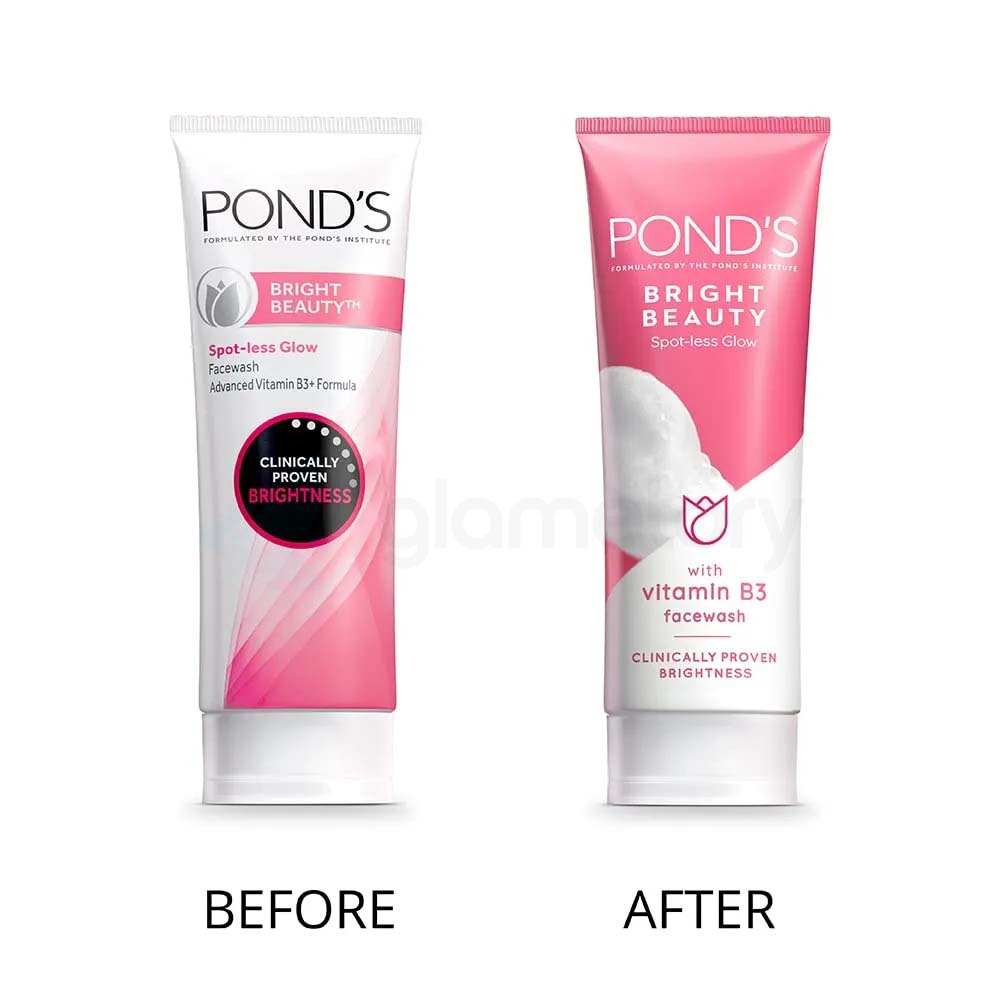Pond's Bright Beauty Face Wash-20g thumbnail 3