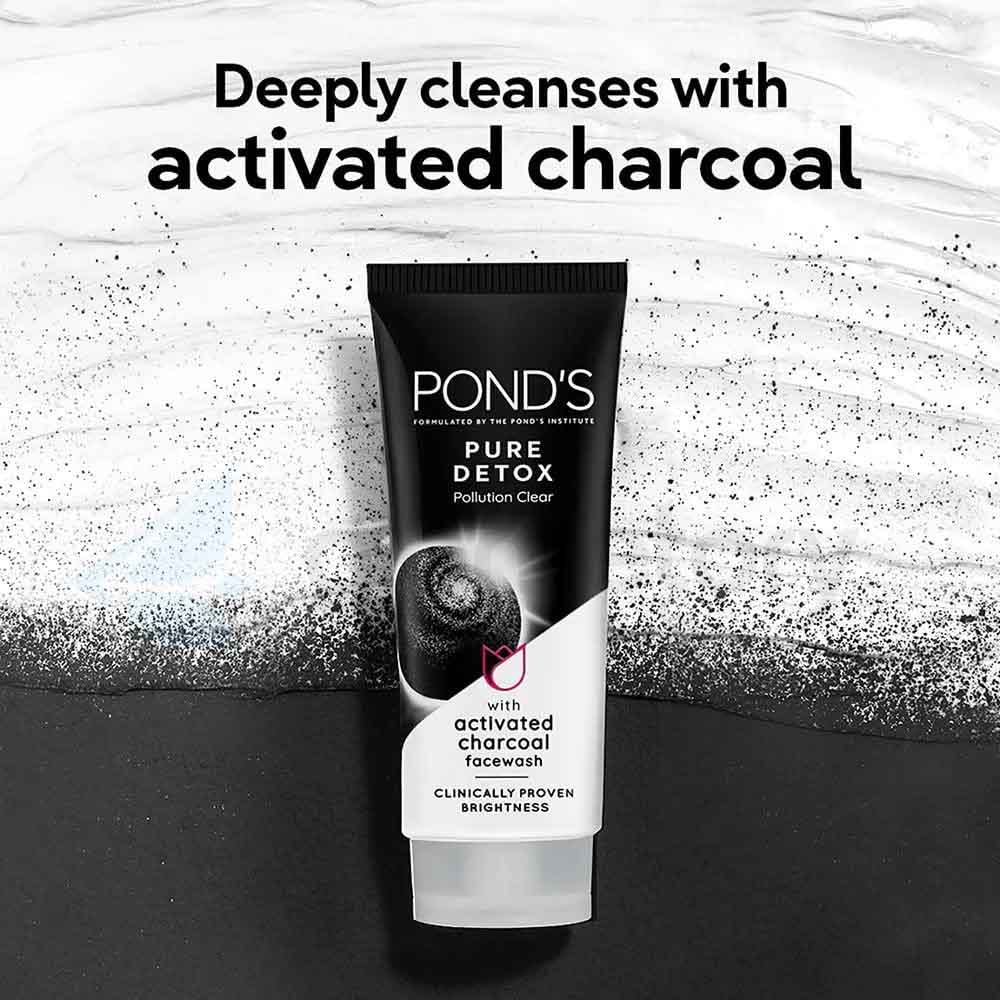 Pond's Pure Detox Face Wash-50g thumbnail 3