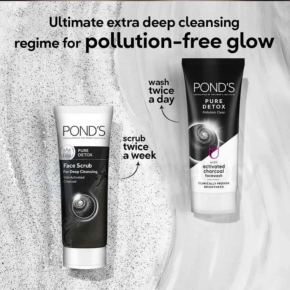 Pond's Pure Detox Face Wash-50g thumbnail 4