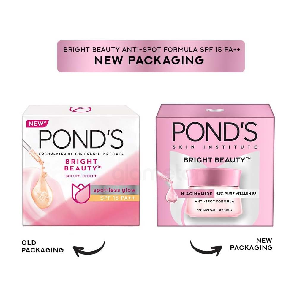 Pond's Bright Beauty Cream-50g Imported thumbnail 3
