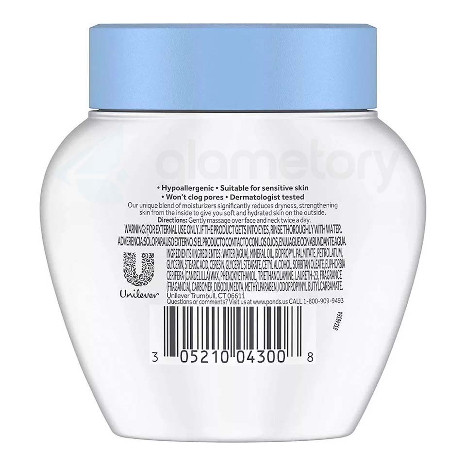 Pond's Dry Skin Cream Facial Moisturizer-111g