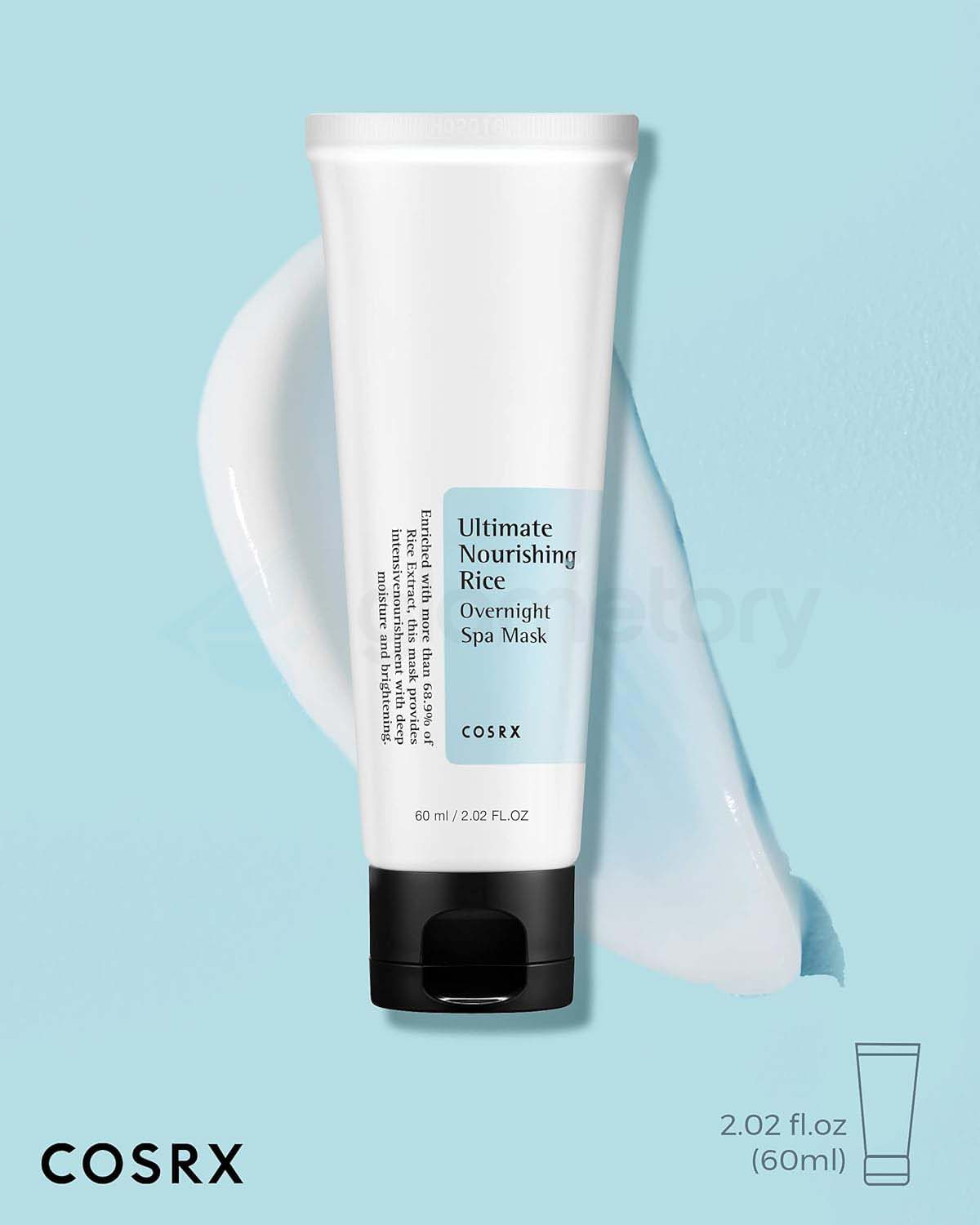 Cosrx Ultimate Nourishing Rice Overnight Spa Mask-60ml