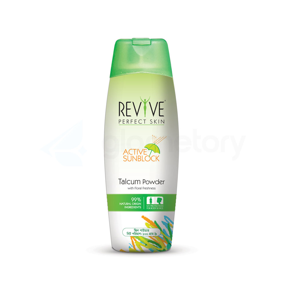 Revive Perfect Skin Active Sunblock Talcum Powder-100g