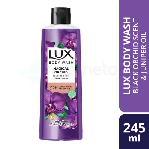 Lux Body Wash Black Orchid Scent & Juniper Oil-245ml