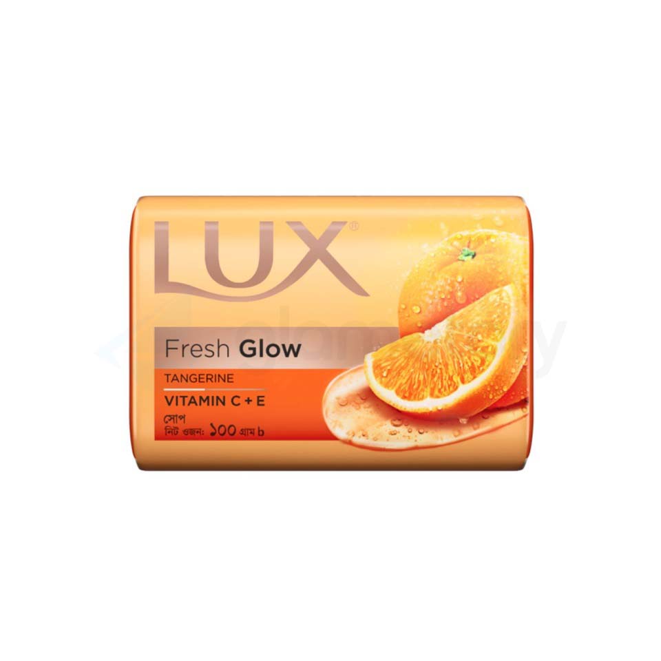 Lux Fresh Glow Tangerine Soap-100g