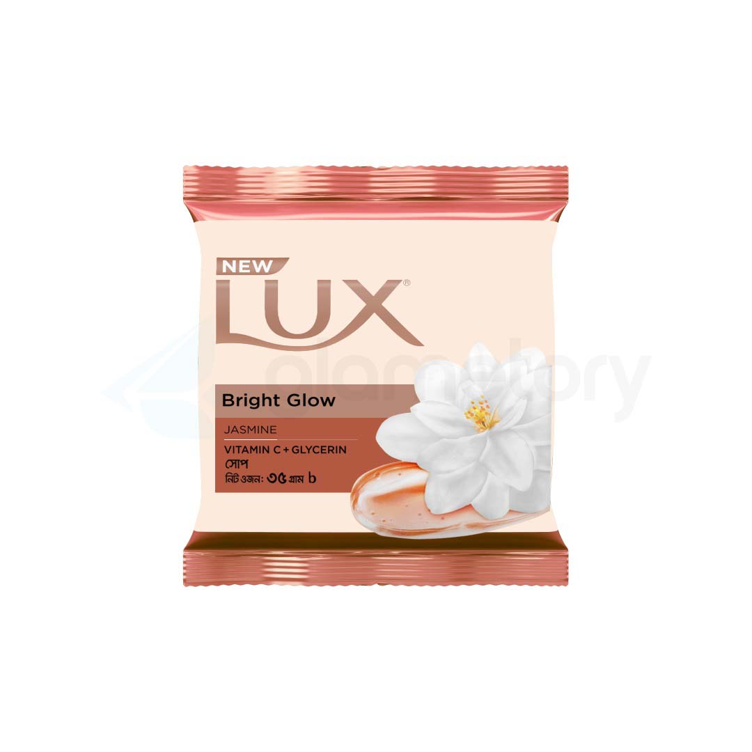 Lux Bright Glow Soap Bar Jasmine-35g