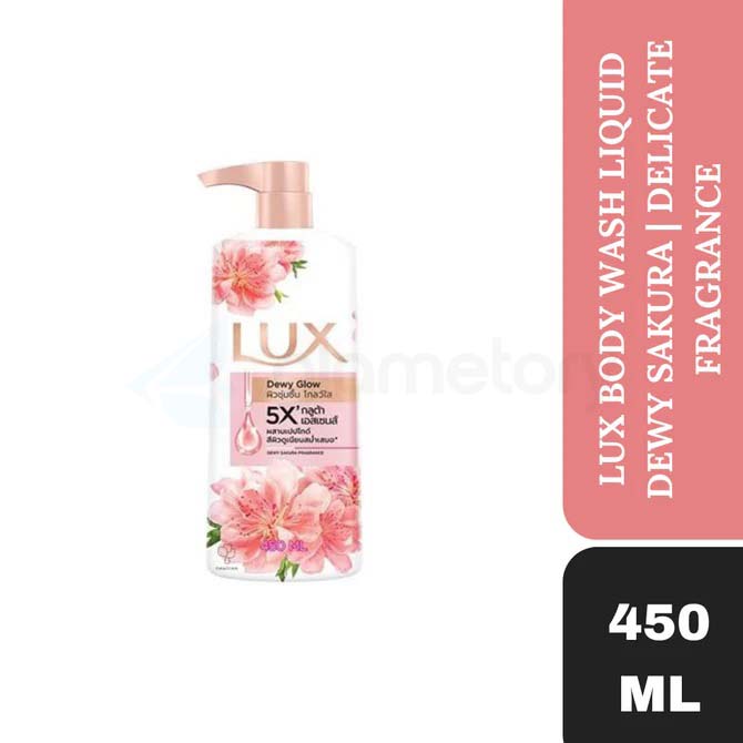LUX Body Wash Dewy Glow Sakura Fragrance-450ml