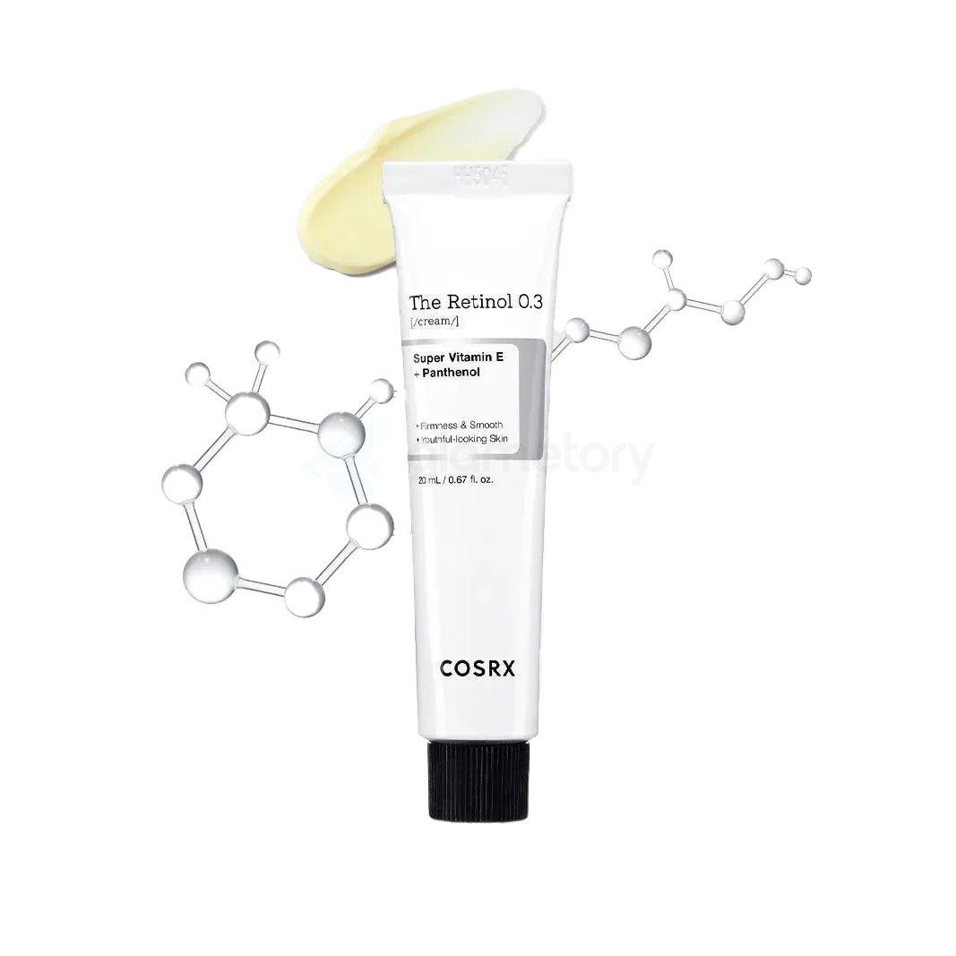 Cosrx The Retinol 0.3 Cream With Super Vitamin E + Panthanol-20ml