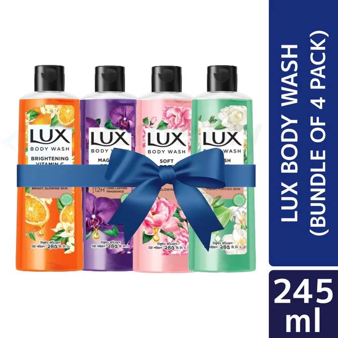 Lux Body Wash 4pcs Bundle-245ml