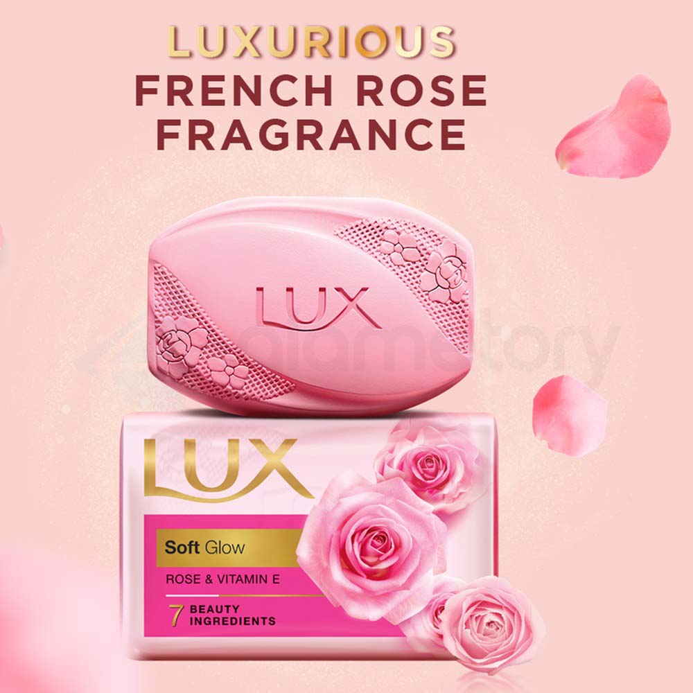 Lux Soap Bar Soft Glow-75g thumbnail 3