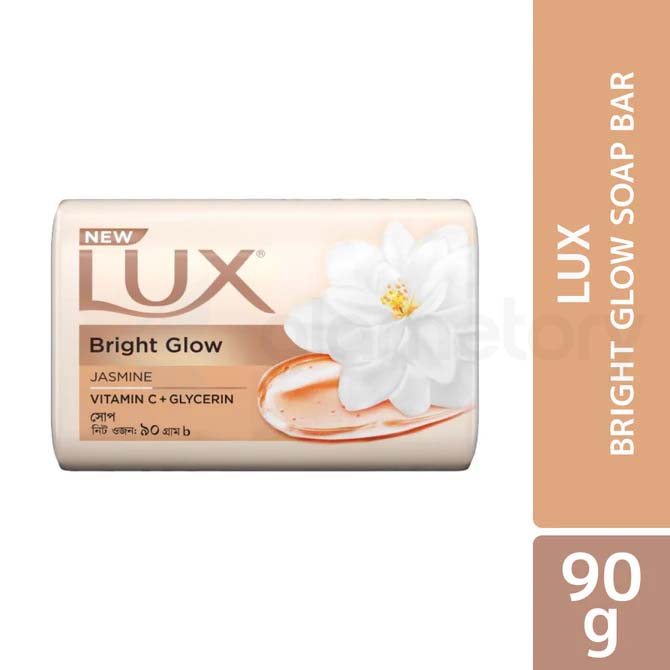 Lux Soap Bar Bright Glow-90g