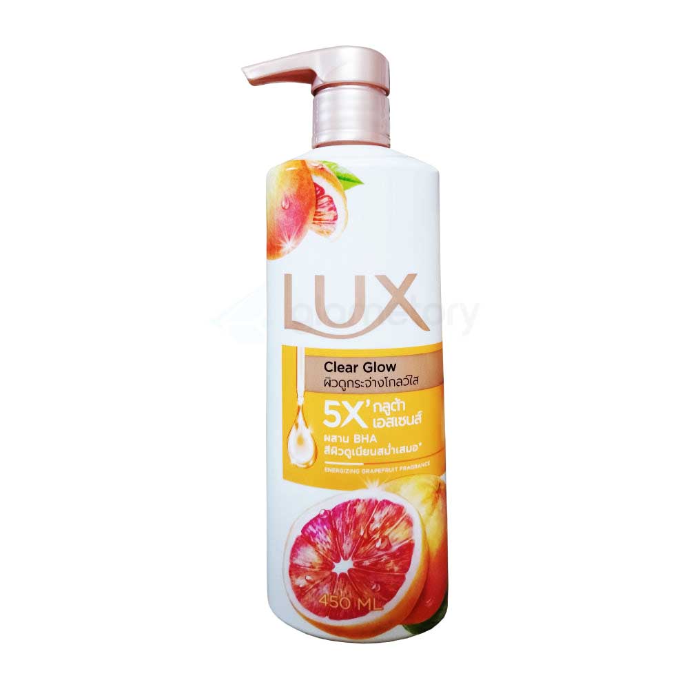 Lux Body Wash Clear Glow-450ml