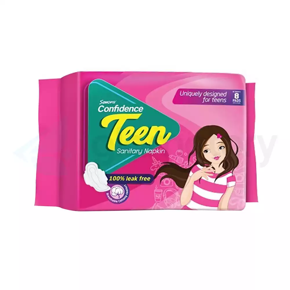 Senora Confidence Teen Sanitary Napkin-8 Pads