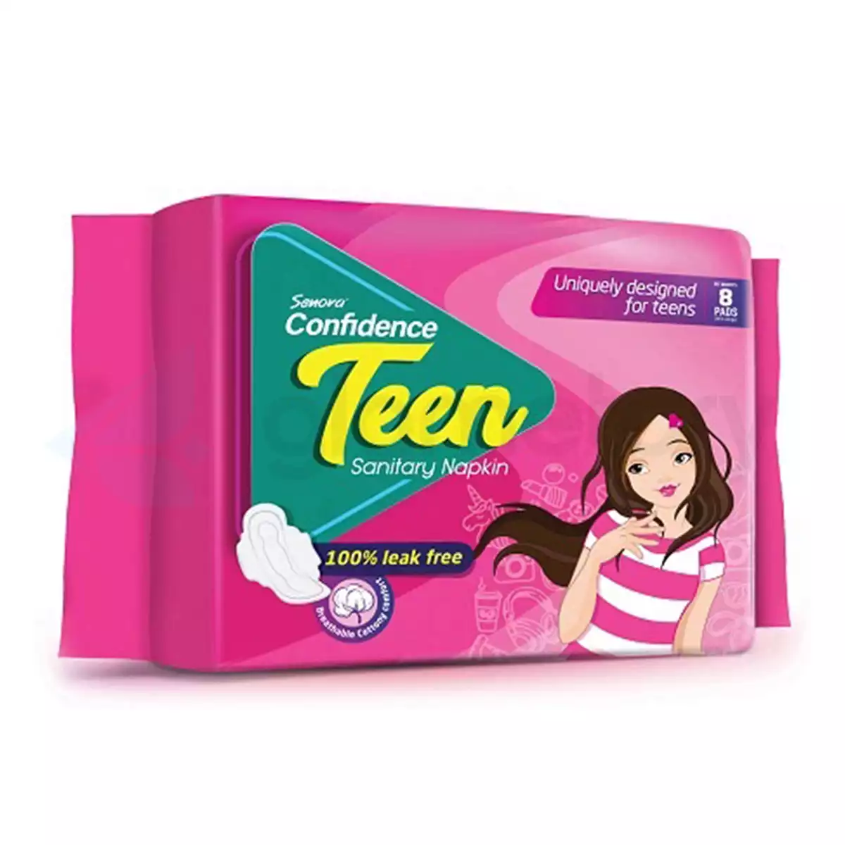Senora Confidence Teen Sanitary Napkin-8 Pads