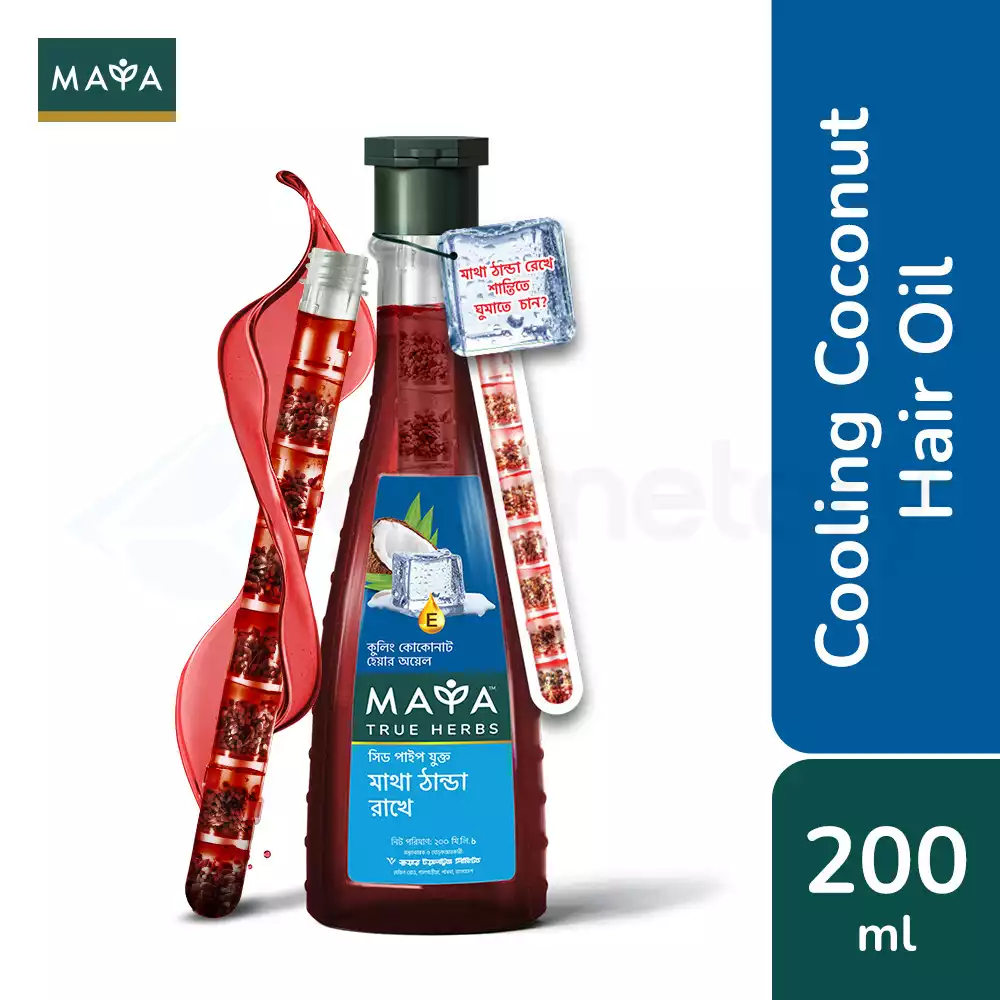 MAYA True Herbs Cooling Coconut Hair Oil-200ml